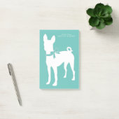 Post-it® Chien Basenji Chien Chien Puppy (Bureau)