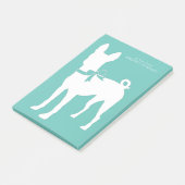 Post-it® Chien Basenji Chien Chien Puppy (Incliné)