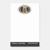 Post-it® Chien berger allemand personnalisé (Devant)