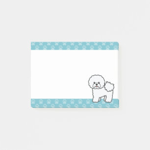 Post-it® Chien Bichon Frise de dessin animé mignon