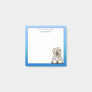 Post-it® Chien blond comme les blés de KiniArt Terrier