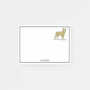 Post-it® Chien Bouledogue Français de Style Vintage