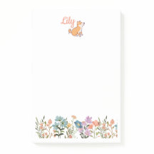 Chien Caricature Jaune Avec Nom Personnalisé