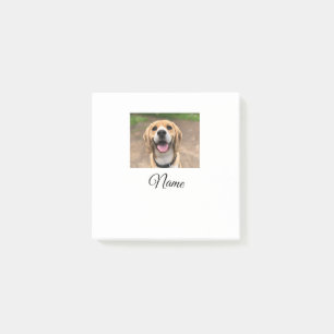 Post-it® Chien chat photo ajouter le nom de l'animal de com