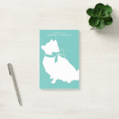 Post-it® Chien Chien Chien Poméranie (Bureau)