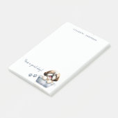 Post-it® Chien Chien Tzu Personnalisé (Incliné)