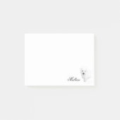 Post-it® Chien chiot maltais le plus mignon jamais (Devant)