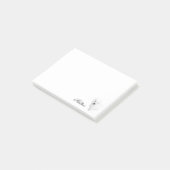 Post-it® Chien chiot maltais le plus mignon jamais (Incliné)