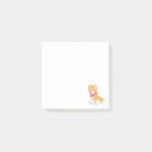 Post-it® Chien chiot mignon Shiba Inu (Devant)