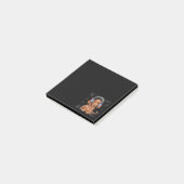 Post-it® Chien Dachshund drôle Weiner (Incliné)