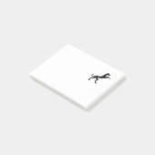 Post-it® Chien de chasse médiéval élégant (Incliné)