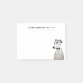 Post-it® Chien de Greyhound (Devant)