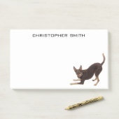 Post-it® Chien de Kelpie australien (Sur un bureau)