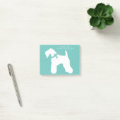 Post-it® Chien de Kerry Blue Terrier Chien Chien Puppy (Bureau)