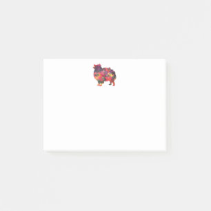 Post-it® Chien de race Poméranienne Geo Silhouette Multi