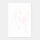 Post-it® Chien de repêcheur de golfeurs (Devant)