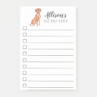 Chien de Vizsla de Hongrois personnalisé pour