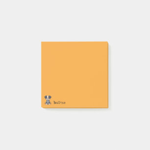 Post-it® Chien d'Halloween Orange
