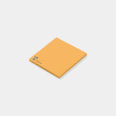 Post-it® Chien d'Halloween Orange (Incliné)