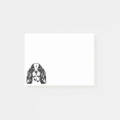 Post-it® Chien du roi Charles Spaniel (Devant)