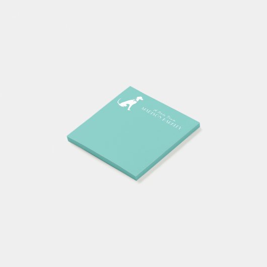 Post-it® Chien Greyhound Chig Puppy (Incliné)