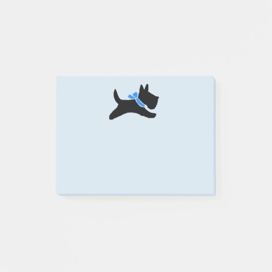 Post-it® Chien mignon de Scottie (Devant)
