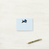 Post-it® Chien mignon de Scottie (Sur un bureau)