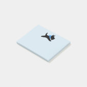 Post-it® Chien mignon de Scottie (Incliné)