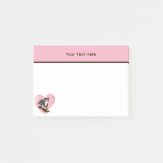 Post-it® Chien mignon personnalisé