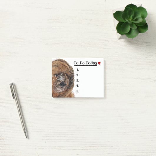 Post-it® Chien moelleux (Bureau)