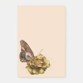 Post-it® Chien Rose d'or Papillon ailes (Devant)