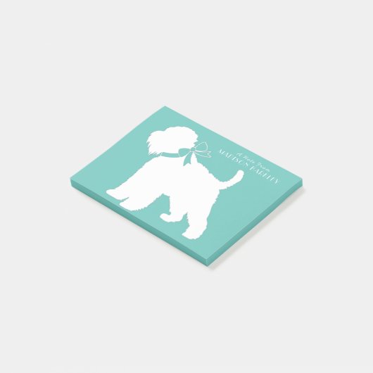 Post-it® Chien roux roux (Incliné)