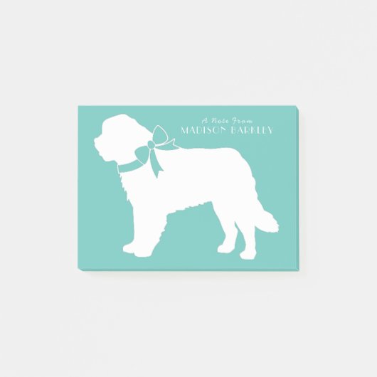Post-it® Chien Saint-Bernard Chiot (Devant)