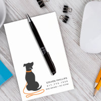Chien Silhouette Moderne