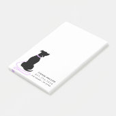 Post-it® Chien Silhouette Moderne (Incliné)