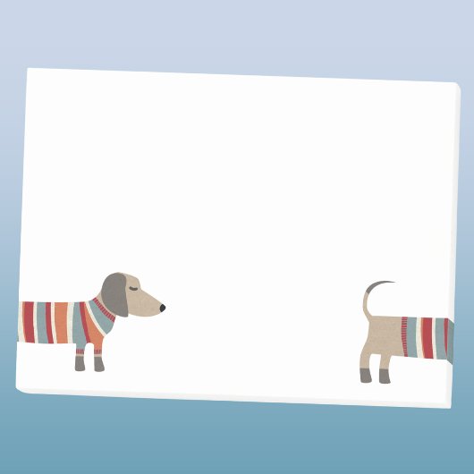 Post-it® Chien Teckel Fun Wiener