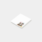 Post-it® Chiens Bunny Oreilles de Pâques Rottweiler (Incliné)