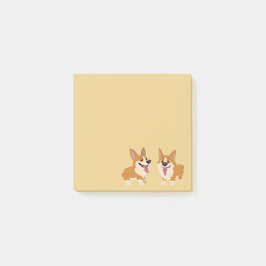 Post-it® Chiens Corgi (Devant)