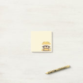 Post-it® Chiens de carlin Stand de Lemonade (Sur un bureau)