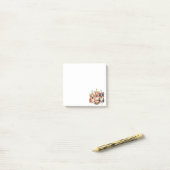Post-it® Chiens de Corgi d'anniversaire (Sur un bureau)