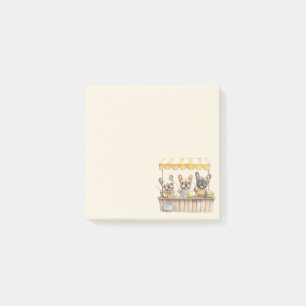 Post-it® Chiens De France En Tête De Lemonade