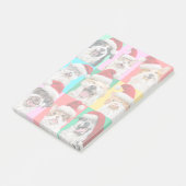 Post-it® Chiens et chats avec barbe de Père Noël (Incliné)