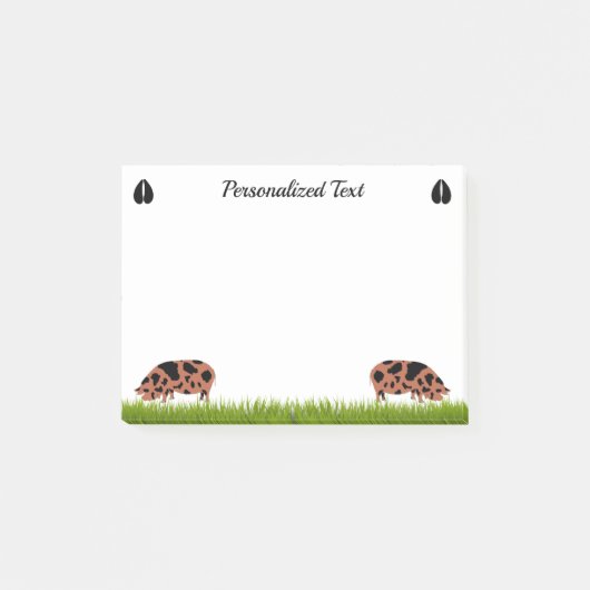 Post-it® Chiens Kunekune personnalisés (Devant)