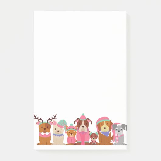 Post-it® chiens mignons (Devant)