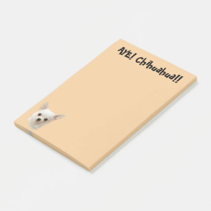 Post-it® Chihuahua blanc, Aye Chihuahua