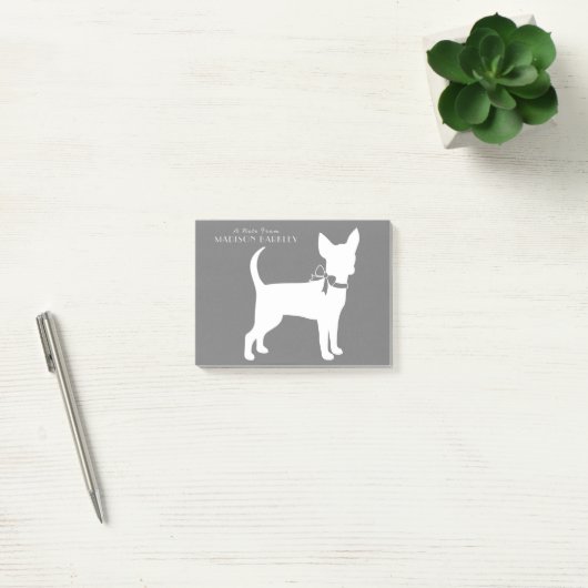 Post-it® Chihuahua Chip Chiot Notes post-it (Bureau)