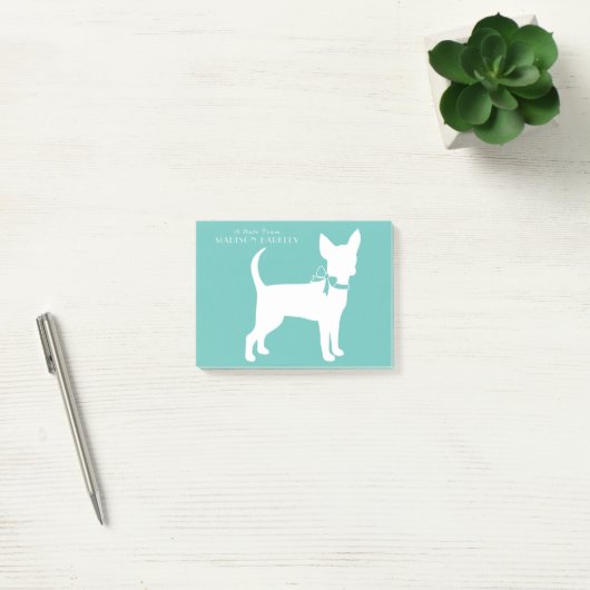 Post-it® Chihuahua Chip Chiot Notes post-it (Bureau)
