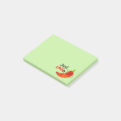 Post-it® Chili Pepper Pun Positif - Juste chilien (Incliné)