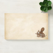 Post-it® Chimie du parchemin antique Octopus Steampunk (Bureau)