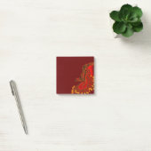 Post-it® Chine Dragon rouge et or design (Bureau)